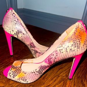 Vince Camuto open toe heels